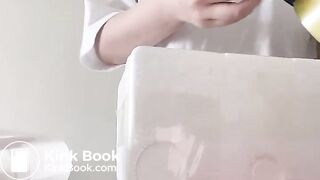 Chinese girl scat selfiee