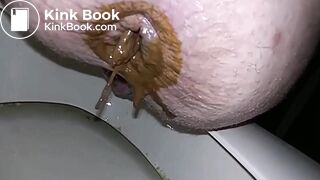 Granny BBW has extreme diarrhea
