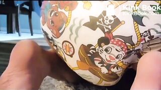 Girl messy diaper - video 2