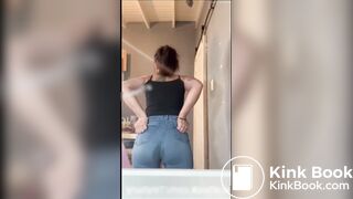 Jeans piss and poop