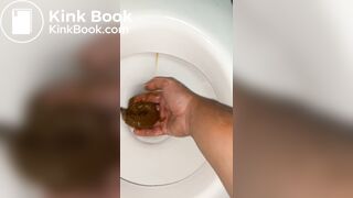 Shit farming small toilet