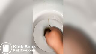 Shit farming small toilet