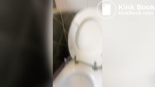 Back poop from a sexy brunette 2