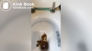 Back poop from a sexy brunette 2