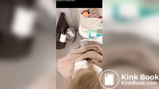 Twitter clip toilet selfie poop