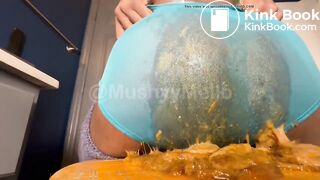 Femboy releases a sludge bomb in his pants