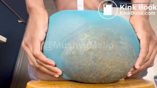 Femboy releases a sludge bomb in his pants