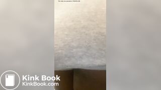 same ebony panty pooping again