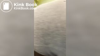 same ebony panty pooping again