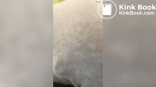 same ebony panty pooping again