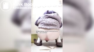 Beautiful girl poops in the toilet 58