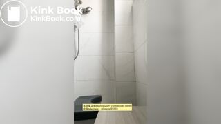 Beautiful girl poops in the toilet 59