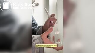 Beautiful girl poops in the toilet 59