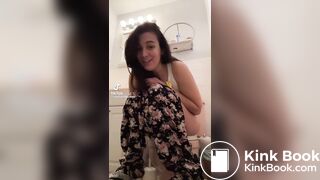 Girl with IBS selfie