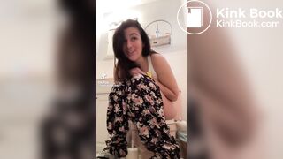 Girl with IBS selfie