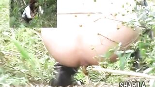 JAPANESE GIRLS POOPING OUTDOORS