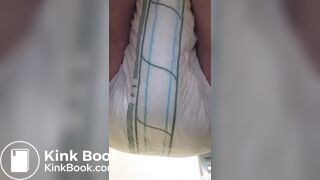 Messy Blort in Diaper