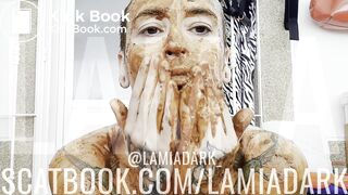 Breakfast and skincare @lamiadark_