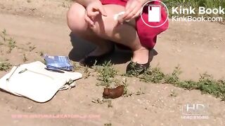 A POO ON THE COUNTRYSIDE