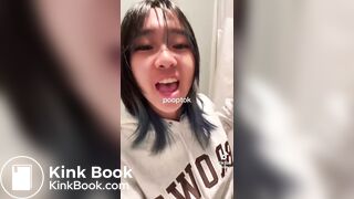 Ivy League girl pooping