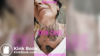 Skincare routine @lamiadark_