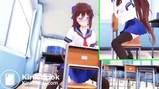 3d hentai girl poop scat Farting pee