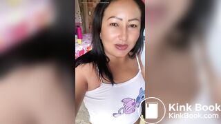 Latina Girl Morning Poo