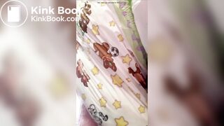 Huge diaper girl poop