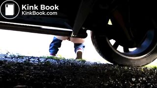 Girl shitting outdoor - video 5