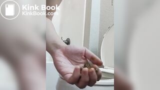 Shitting soft mucusy logs in the shower