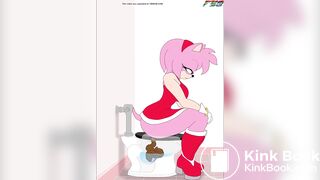 Amy pooping on micro Blaze