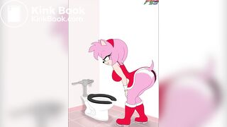 Amy pooping on micro Blaze