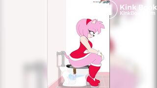 Amy pooping on micro Blaze