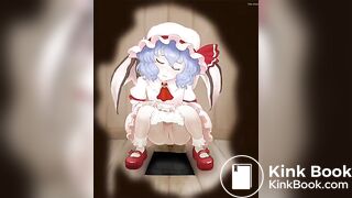 Touhou pleasure scat