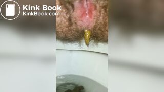 Nice Load From Hairy Ass