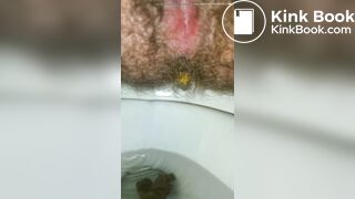 Nice Load From Hairy Ass