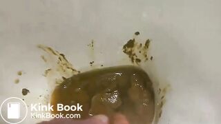 HUGE GERMAN OMA ON THE TOILET POT