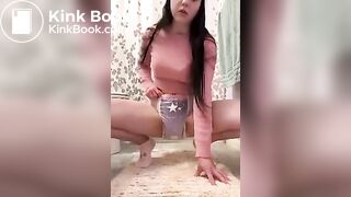 Baby Messes In Pull-Up