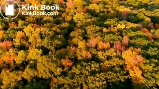 She sits in a cauldron