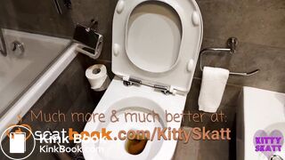 Sexy toilet shitting - video 2