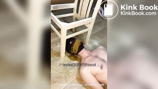 Hijab Mistress Berilla Shitting in mouth