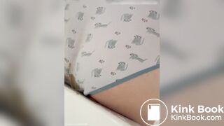 Hot white teen diarrhea panties