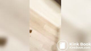 Large poops spilling over panties