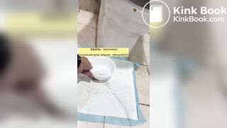 Beautiful girl poops in the toilet 35