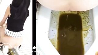 女の子が下痢をする 3