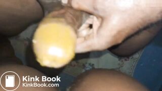 Deep raw dirty anal pounding with ramdom ebony SCAT