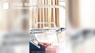 Human toilet gets stuffed with poop femdom