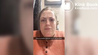 Diarrhea Girl Blow Up The Toilet