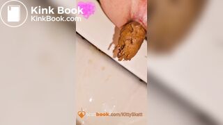 pooping in toilet - video 8