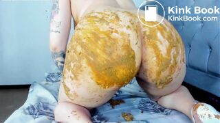 DIRTY LATINA FUCKS ASS , SHITS, AND SMEARS